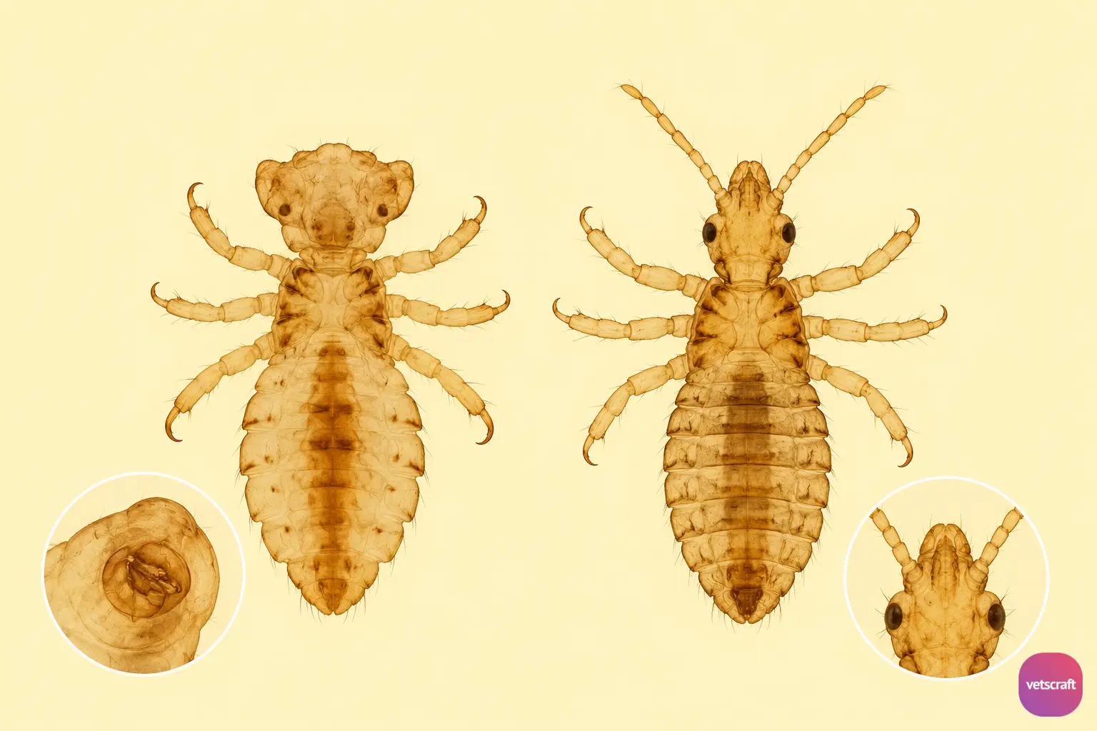 Amblycera vs Ischnocera Lice (Key Differences in Veterinary Parasitology)