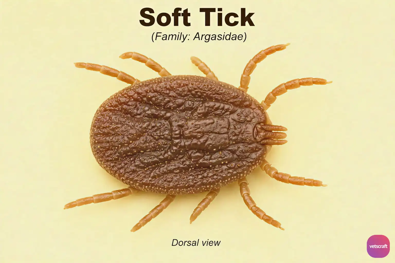 Argasidae (Soft Ticks) (Morphology and Identification Features)