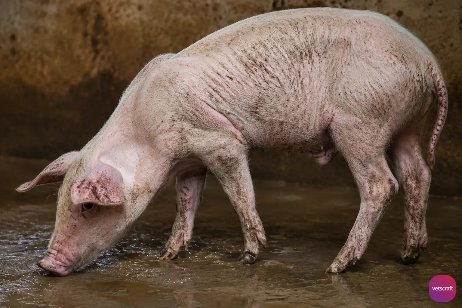 Balantidium coli infection in a Pig in Veterinary Parasitology