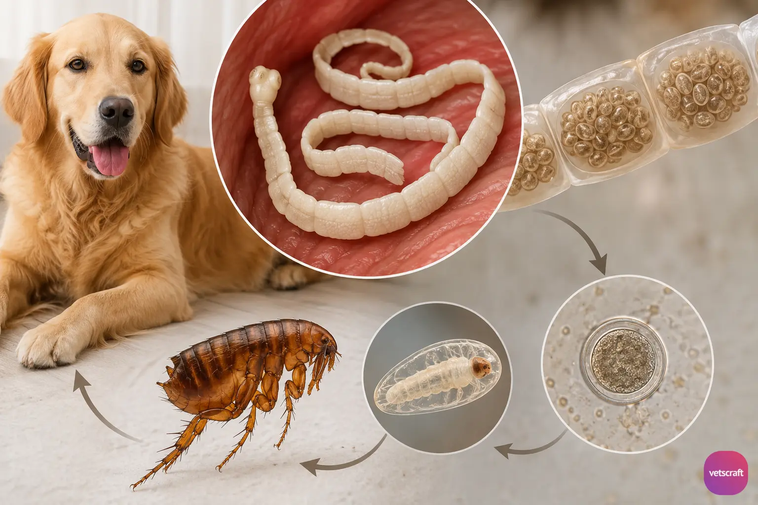 Dipylidium caninum (Double-Pored Dog Tapeworm)