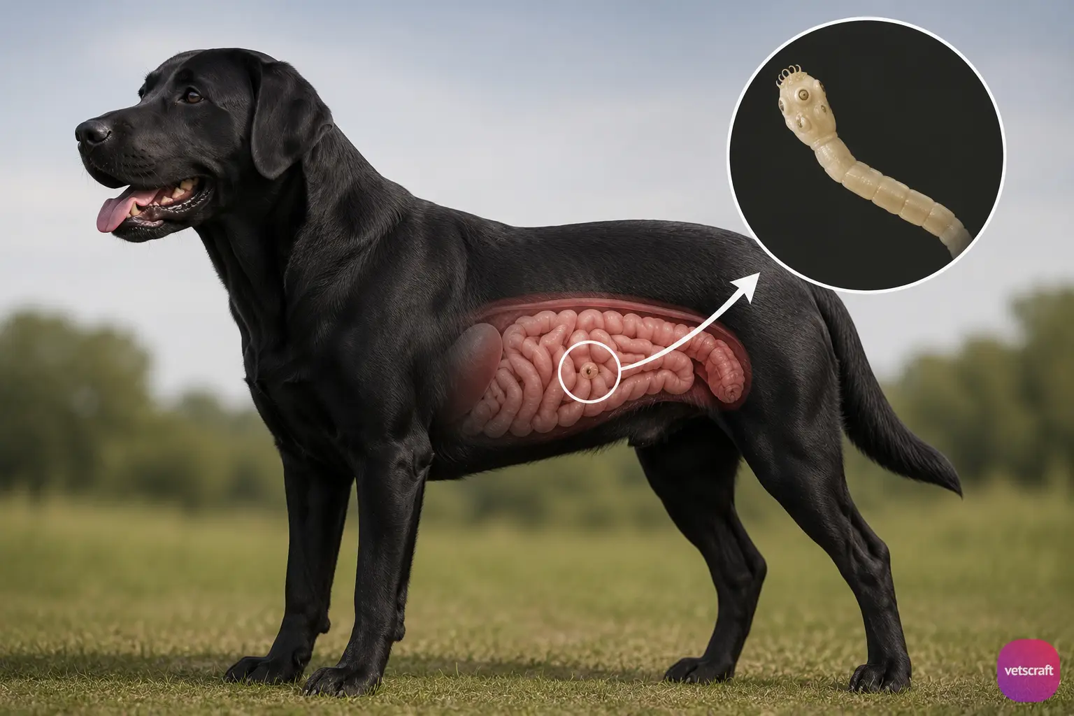 Echinococcus granulosus in dog