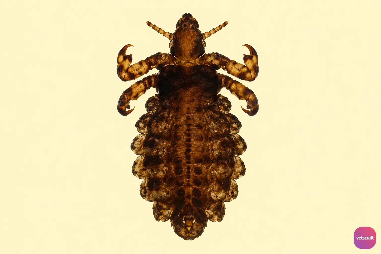 Haematopinus tuberculatus (Buffalo Louse)