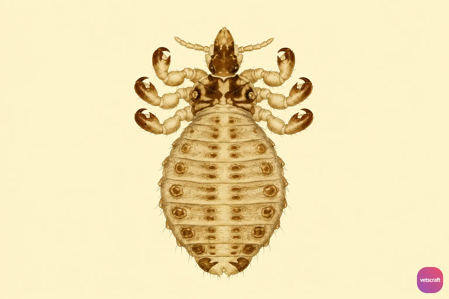 Linognathus Lice in Animals