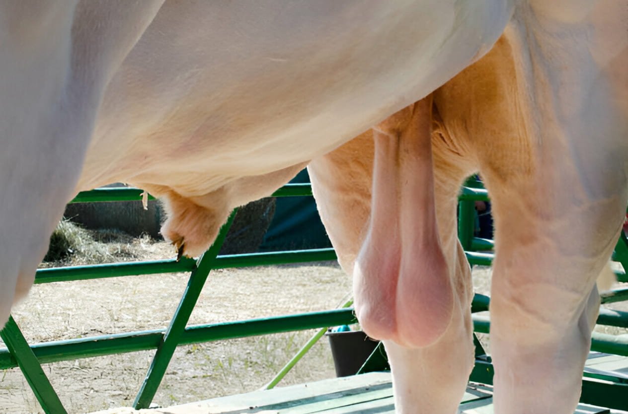Massage Technique of Semen Collection in a Bull