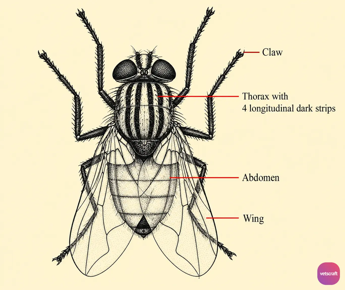 Musca domestica (House fly)