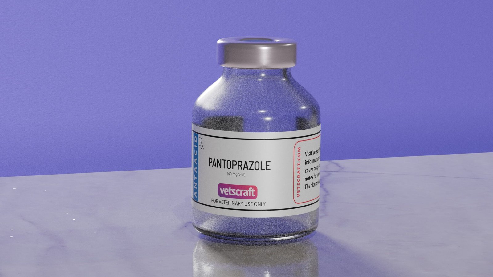 Pantoprazole for Animals (Dog, Cat, Horses, Cattle, Goat & Sheep)