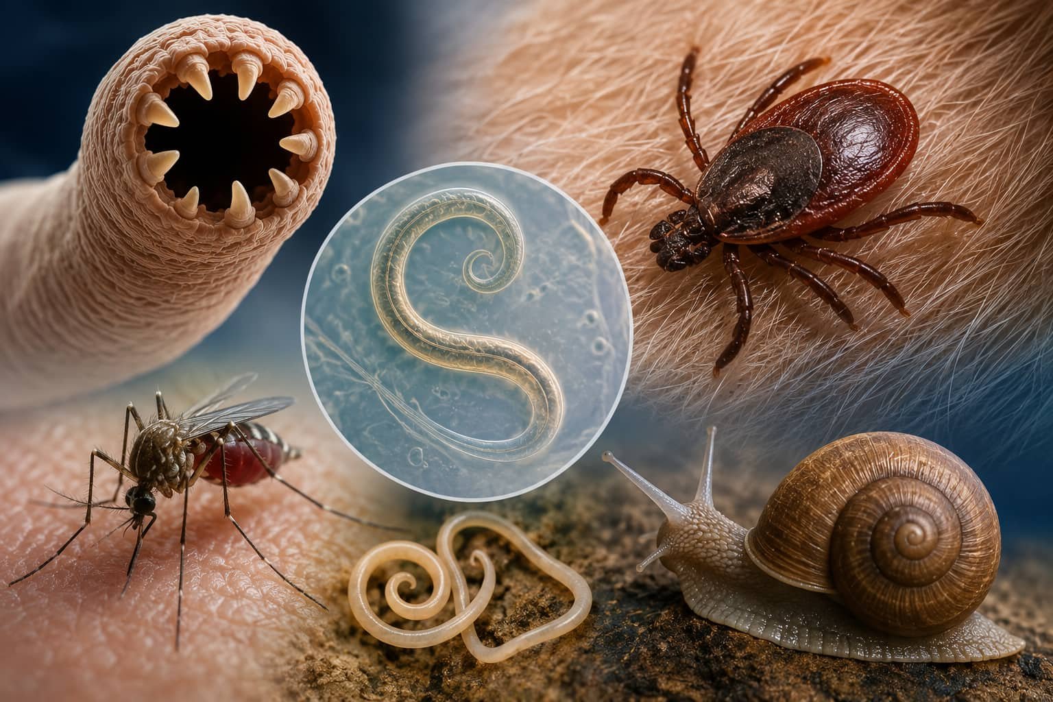 Parasitic Adaptations and Survival Mechanisms