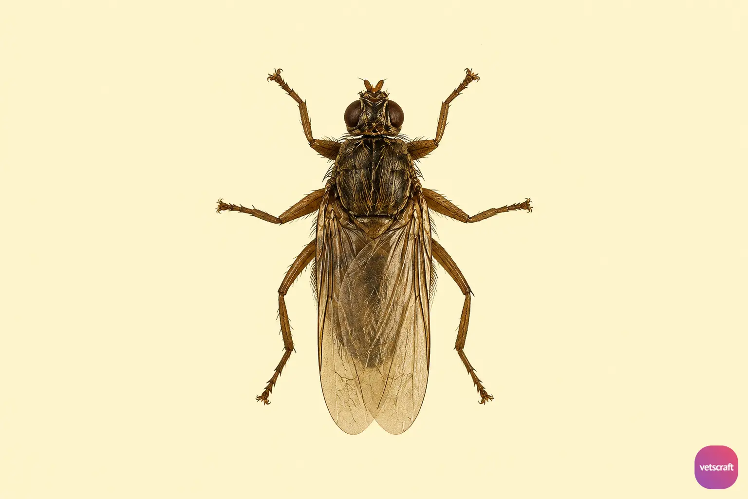 Pseudolynchia canariensis (Pigeon Fly or Pigeon Louse Fly)