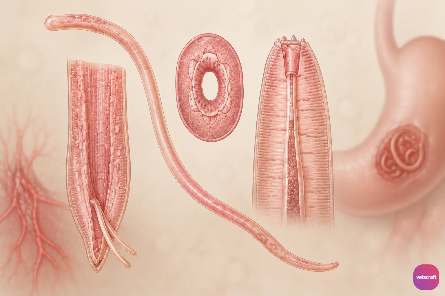 Spirocerca lupi (Park Worm)