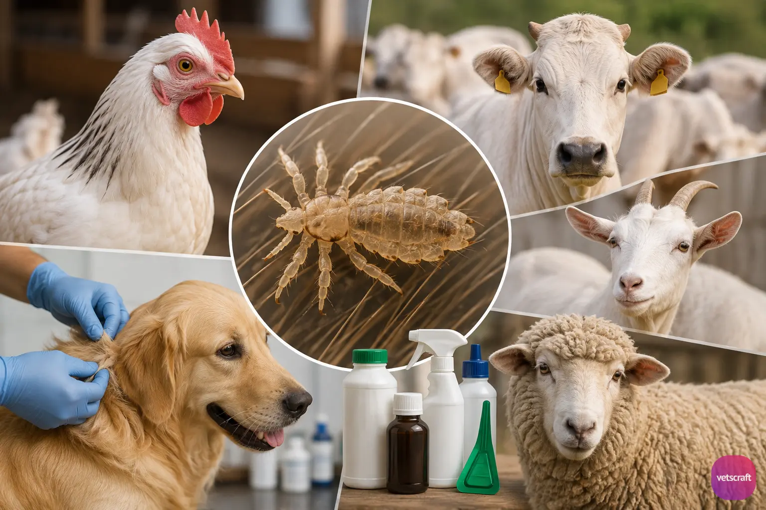 Treatment and Control of Lice in Animals